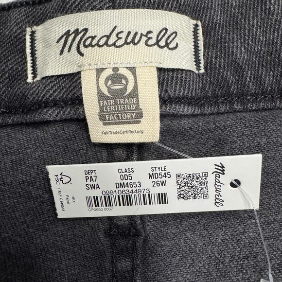 Women's Madewell Starkey Denim Plus 10" High Rise Cotton Stretch Skinny Jean 26W - Picture 7 of 12